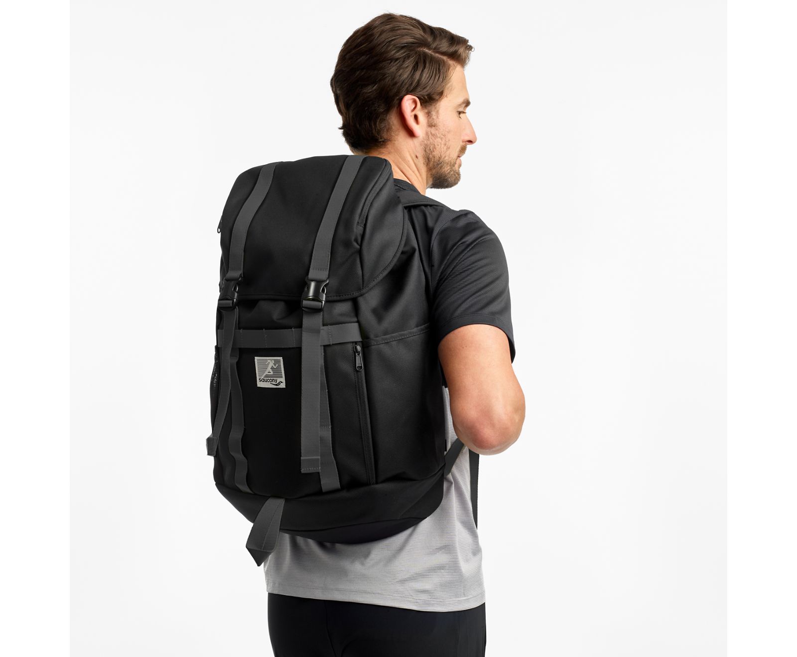 Saucony Overhaul Men's Backpacks Black | AU 682YXFU